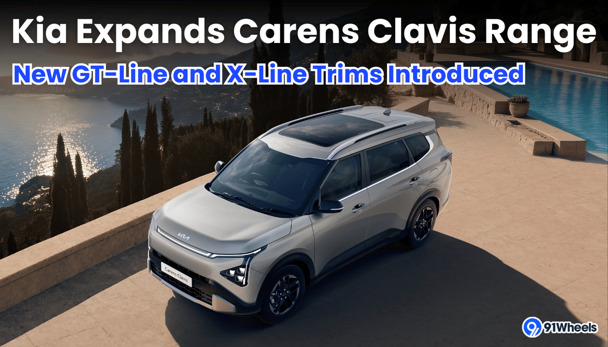 Kia Expands Carens Clavis Range with New GT-Line and X-Line Trims; Mid variants Get More Features Kia Expands Carens Clavis Range with New GT-Line and X-Line Trims; Mid variants Get More Features