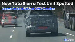 New Tata Sierra Test Unit Spotted; Seems to be a CNG or AWD Version New Tata Sierra Test Unit Spotted; Seems to be a CNG or AWD Version
