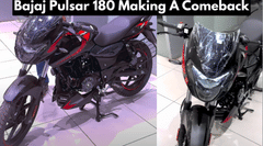 Bajaj Pulsar 180 Set To Make Comeback, Now With LED Lighting, LCD Cluster & More Bajaj Pulsar 180 Set To Make Comeback, Now With LED Lighting, LCD Cluster & More
