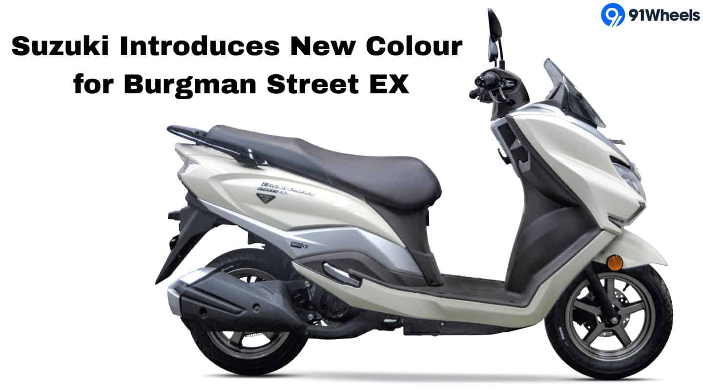 Suzuki Introduces New Colour for Burgman Street EX