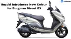Suzuki Introduces New Colour for Burgman Street EX