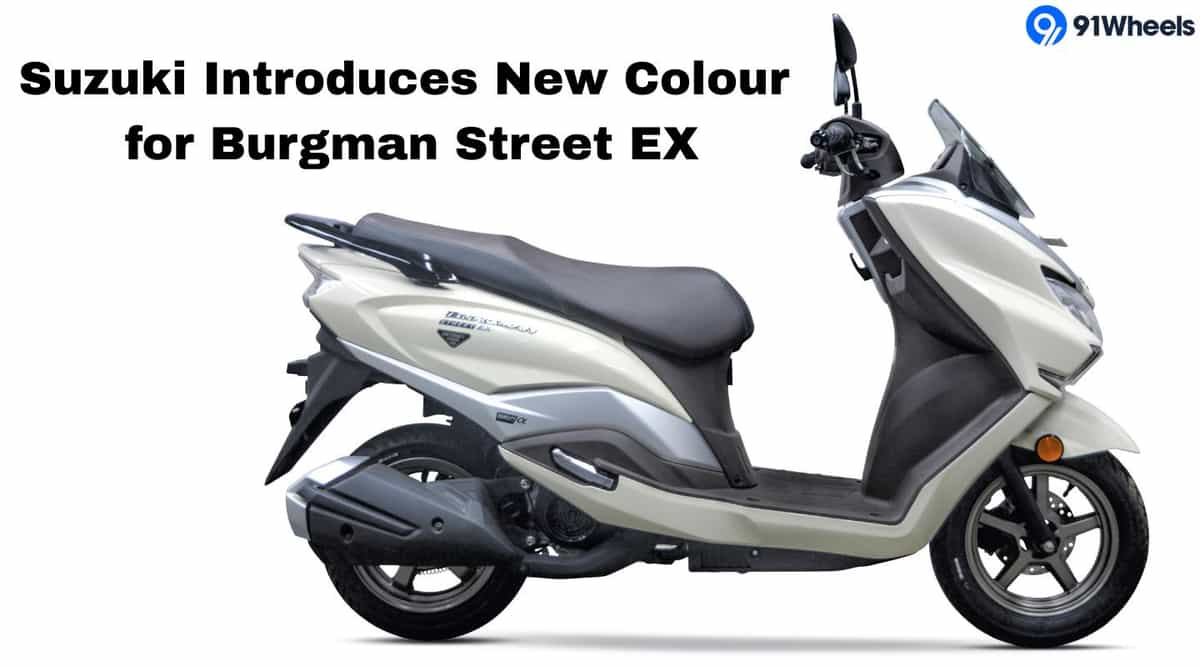 Suzuki Introduces New Colour for Burgman Street EX Suzuki Introduces New Colour for Burgman Street EX