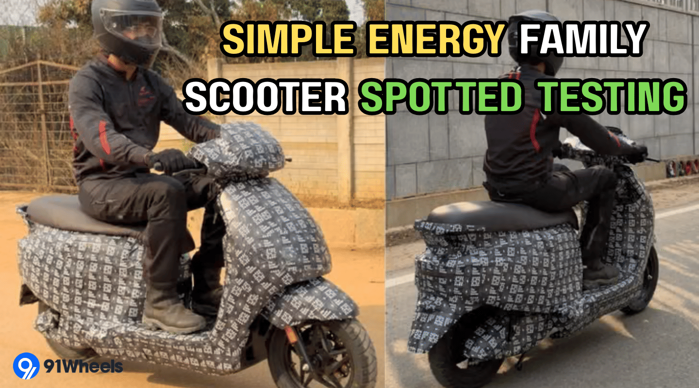 Simple Energy Upcoming Family Scooter Spotted Testing - Rival of Chetak