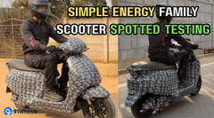 Simple Energy Upcoming Family Scooter Spotted Testing - Rival of Chetak