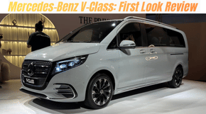 Mercedes-Benz V-Class Launched - Our First Look Review
