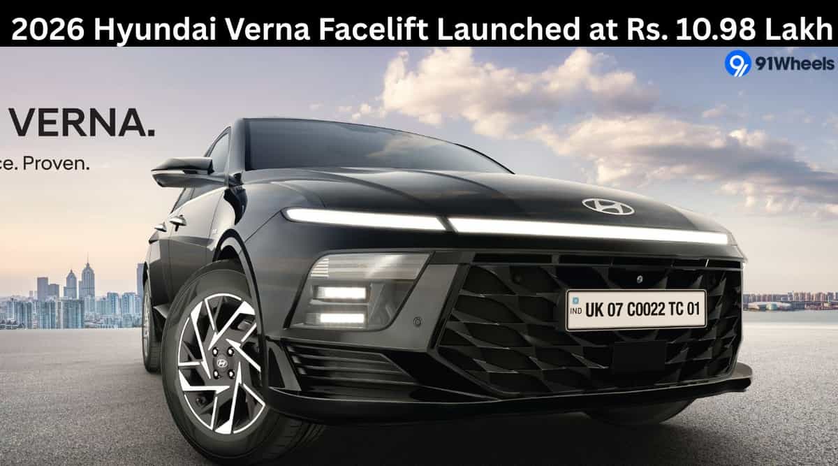 2026 Hyundai Verna Facelift Launched at Rs. 10.98 Lakh 2026 Hyundai Verna Facelift Launched at Rs. 10.98 Lakh