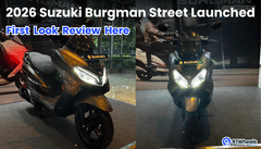 New 2026 Suzuki Burgman Street First Look Review - More Redefined Design Now