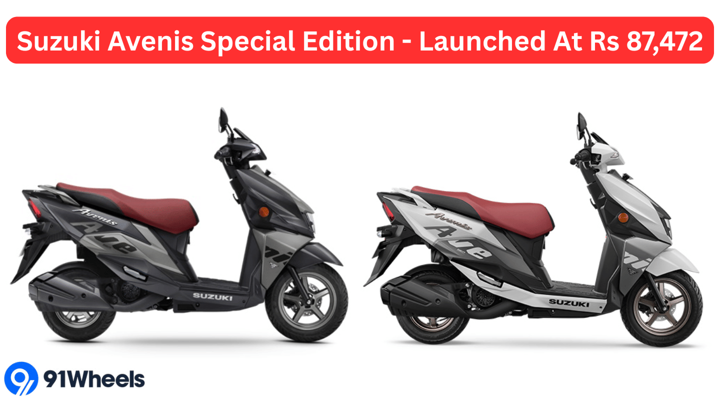 Suzuki Avenis Special Edition - Launched At Rs 87,472
