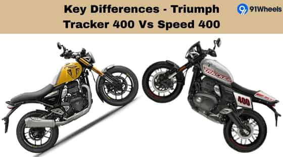 Key Differences Between Triumph Tracker 400 and Speed 400