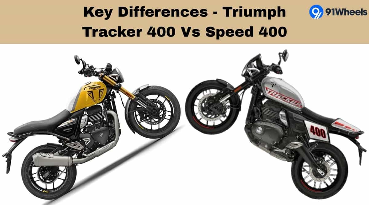 Key Differences Between Triumph Tracker 400 and Speed 400 Key Differences Between Triumph Tracker 400 and Speed 400