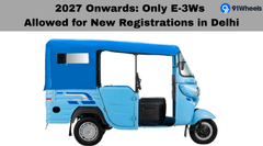 2027 Onwards: Only E-3Ws Allowed for New Registrations in Delhi