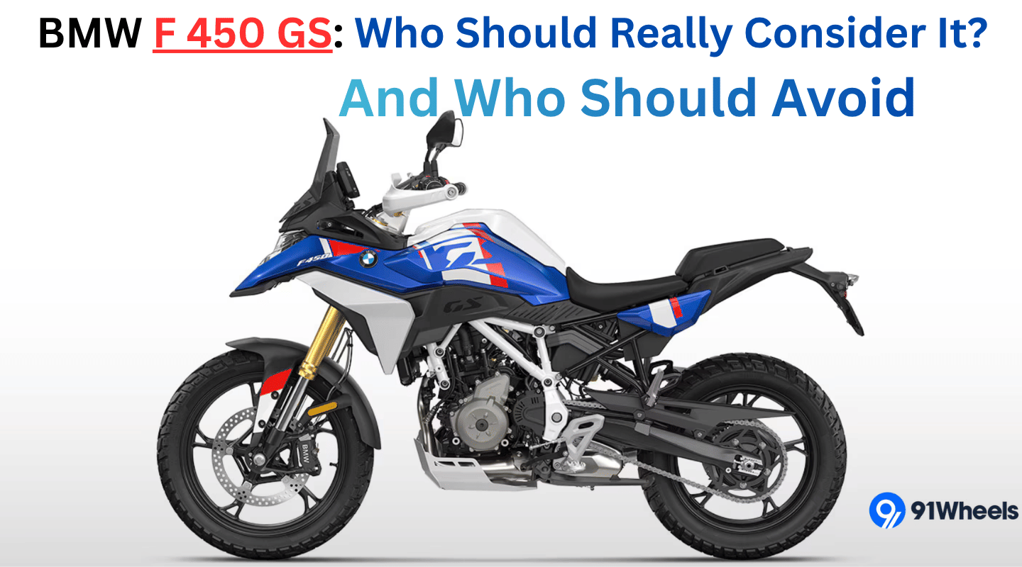 BMW F 450 GS: Who Should Really Consider It? And Who Should Avoid