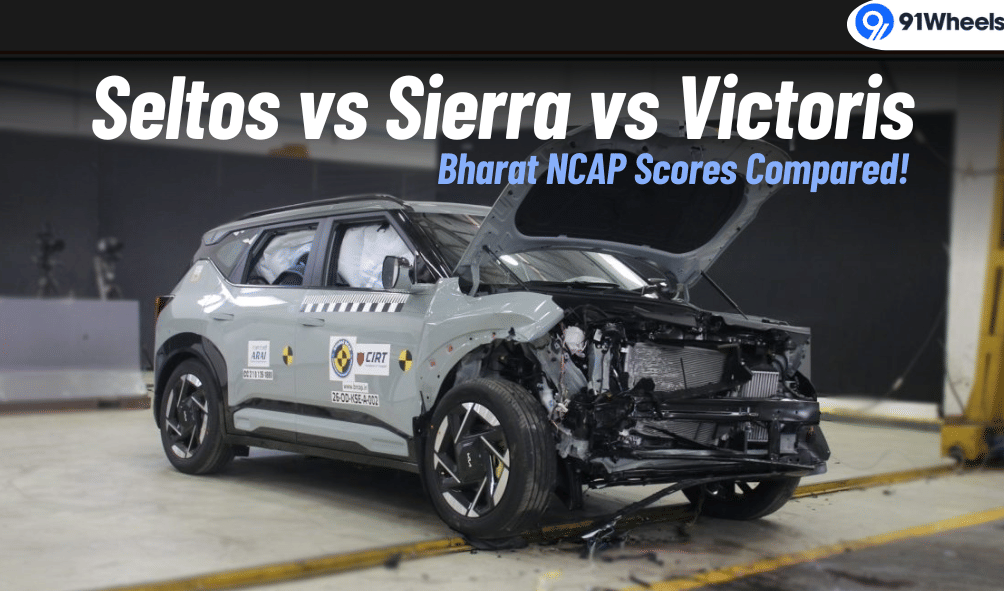 Kia Seltos vs Tata Sierra vs Victoris- BNCAP Crash Test Scores Compared!