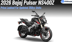 2026 Bajaj Pulsar NS400Z Price Leaked- Now Gets A Smaller Engine!