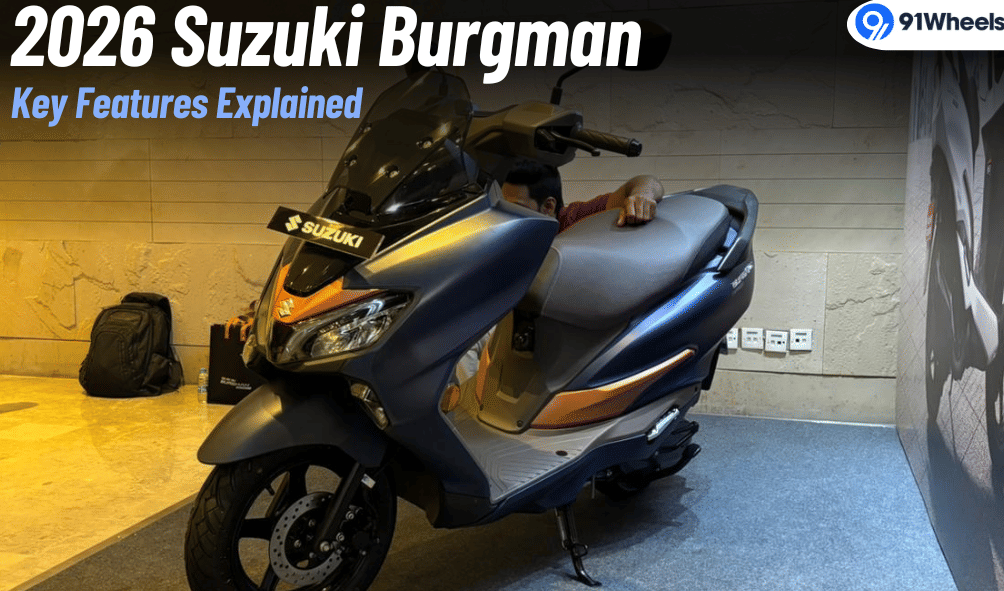 2026 Suzuki Burgman Street -  Key Features Explained