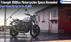 Triumph 350cc Bikes Specs Revealed: Price Down By Up To Rs. 21,000