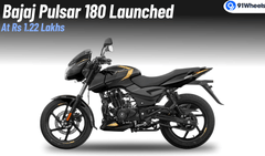Bajaj Pulsar 180 Makes A Comeback: Launched At Rs 1.22 Lakhs