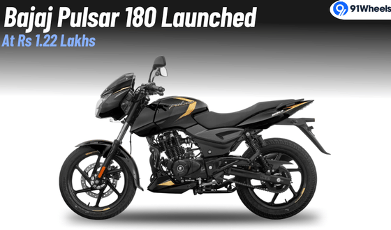 Bajaj Pulsar 180 Makes A Comeback: Launched At Rs 1.22 Lakhs