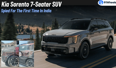 Kia Sorento 7-Seater SUV Spied In India For The First Time