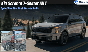 Kia Sorento 7-Seater SUV Spied In India For The First Time
