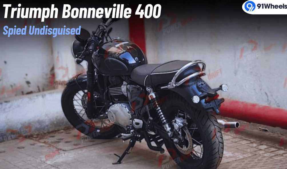 Triumph Bonneville 400 Spied Testing In India: Launch Soon?