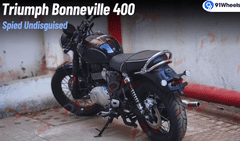Triumph Bonneville 400 Spied Testing In India: Launch Soon?