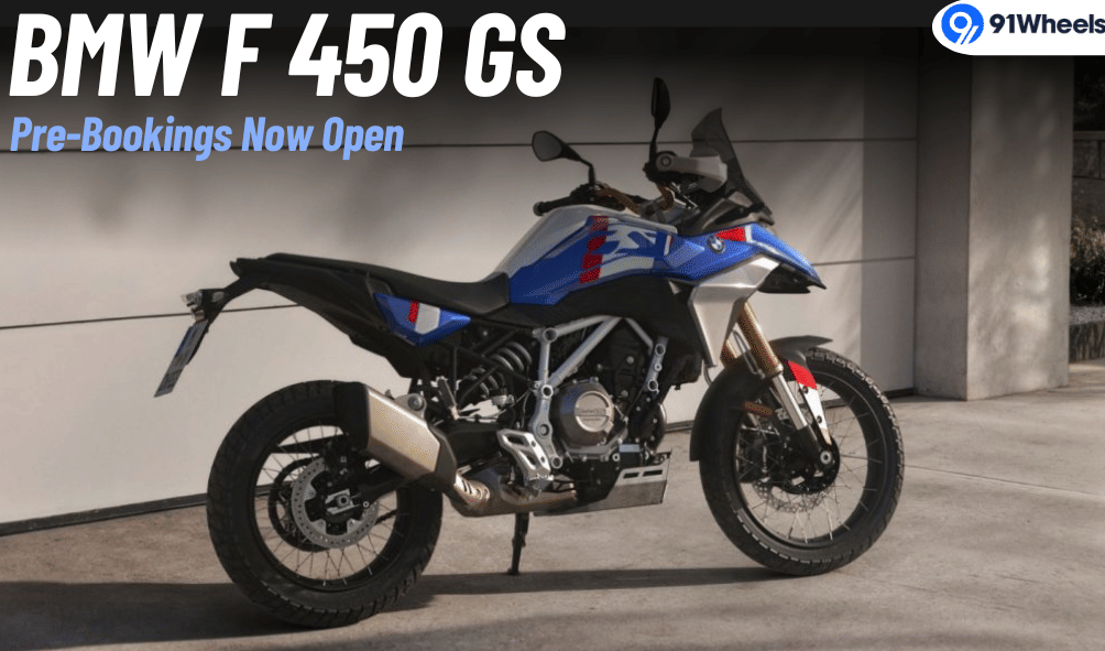 BMW F 450 GS Pre-Bookings Open Ahead of April 23 Launch