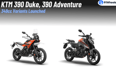 KTM 390 Duke, 390 Adventure Get New 350cc Variants: Prices Start at Rs 2.77 Lakh