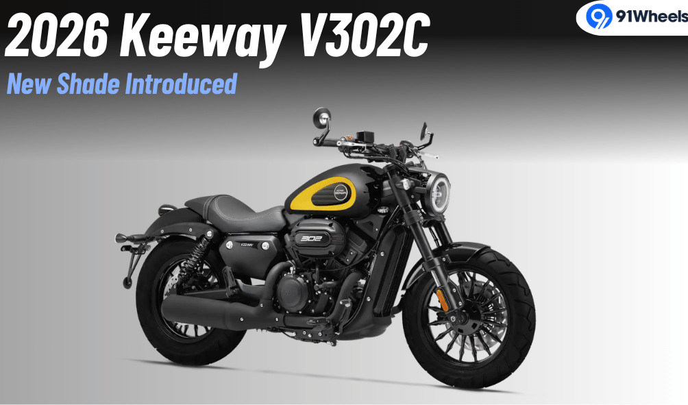 2026 Keeway V302C Launched At Rs 4.22 Lakhs: Gets New Yellow Shade