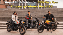 Royal Enfield Hunter 350 Gets New Variant And Fresh Colours for 2026