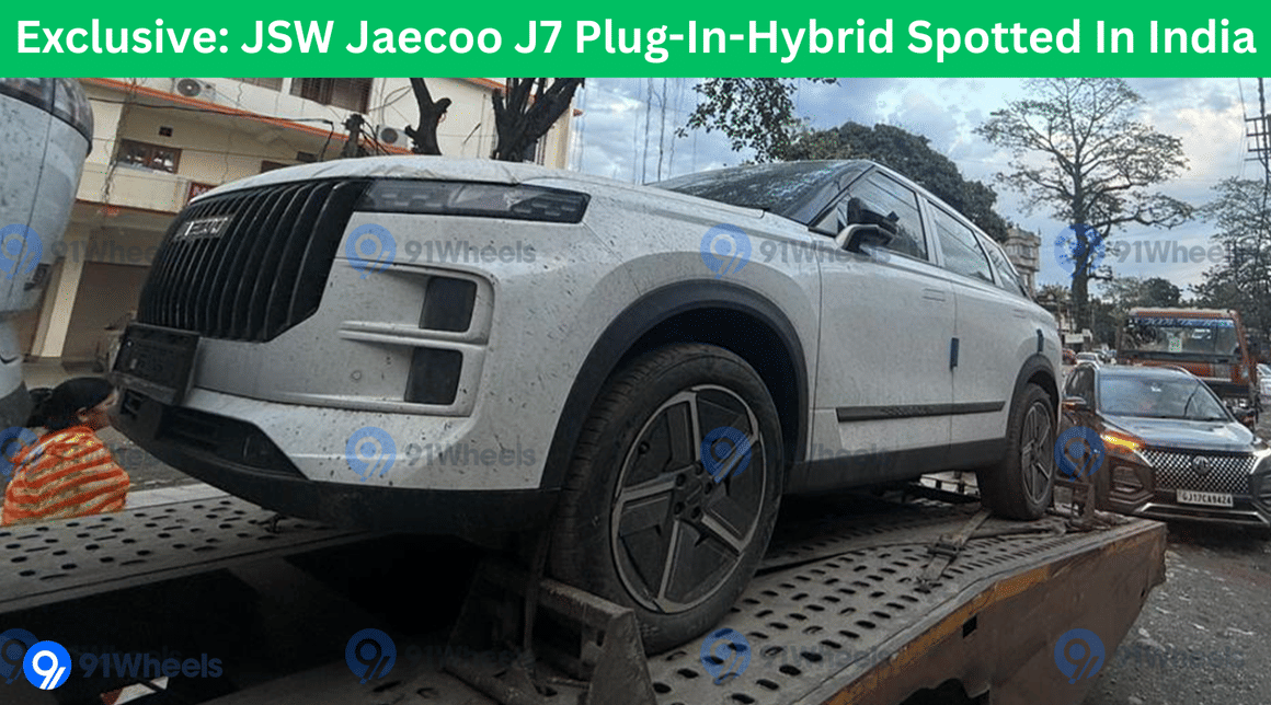Exclusive: JSW Jaecoo J7 Plug-In-Hybrid Spotted In India