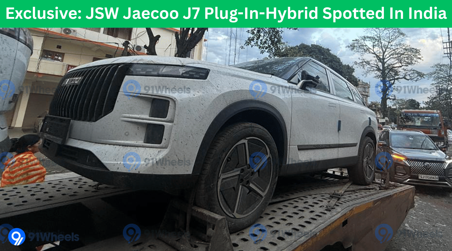 Exclusive: JSW Jaecoo J7 Plug-In-Hybrid Spotted In India