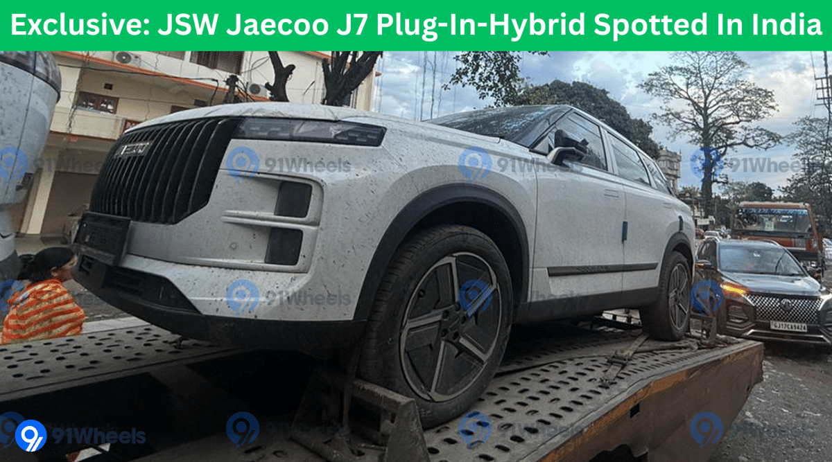 Exclusive: JSW Jaecoo J7 Plug-In-Hybrid Spotted In India Exclusive: JSW Jaecoo J7 Plug-In-Hybrid Spotted In India