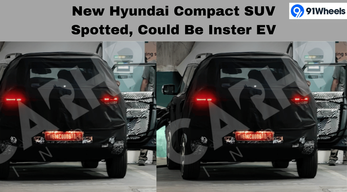 New Hyundai Compact SUV Spotted, Could Be Inster EV