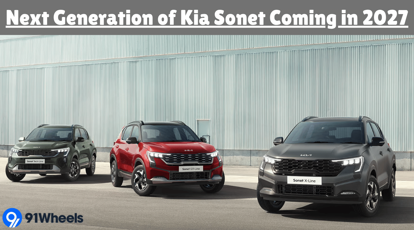 Kia Sonet 2nd Generation to Launch in 2027 - New Platform Kia Sonet 2nd Generation to Launch in 2027 - New Platform