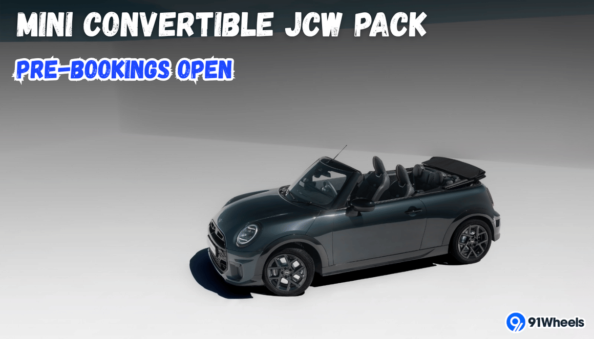 MINI Convertible JCW Pack Pre-Bookings Open in India: Details Inside