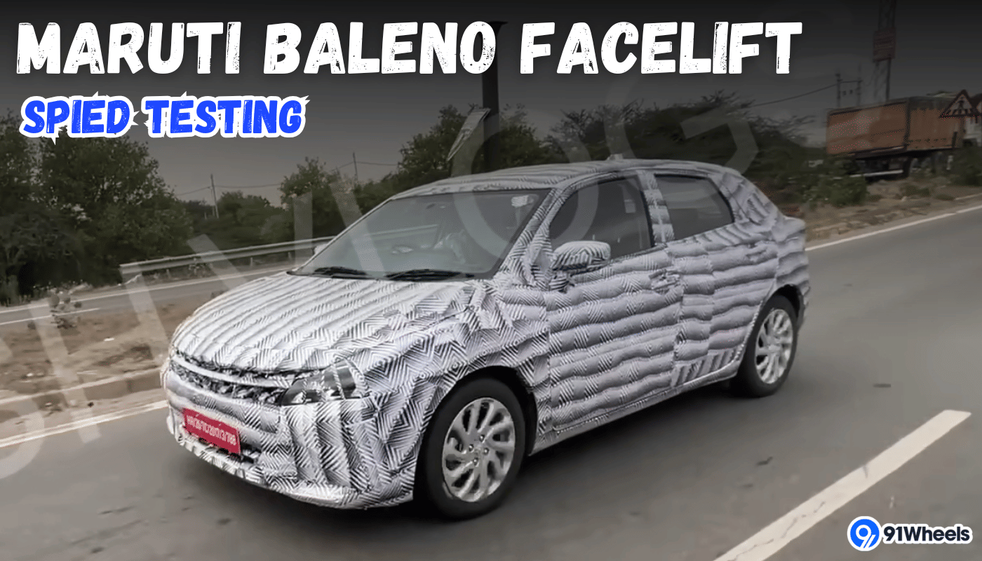 Maruti Baleno Facelift Spied Testing Ahead of Launch: Details Inside