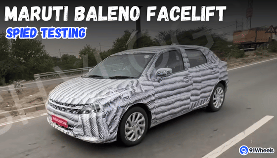 Maruti Baleno Facelift Spied Testing Ahead of Launch: Details Inside