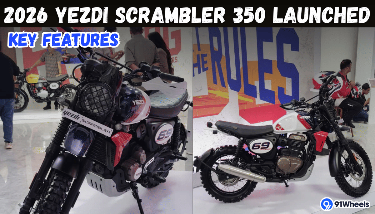 2026 Yezdi Scrambler 350 Launched: Key Features Explained 2026 Yezdi Scrambler 350 Launched: Key Features Explained