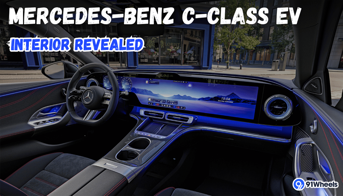 Mercedes-Benz C-Class EV Interior Revealed: India Launch Likely?
