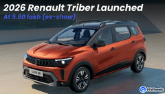 2026 Renault Triber Launched In India At Rs 5.80 Lakh (ex-sh): Details