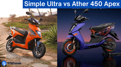 Simple Ultra vs Ather 450 Apex - Battle Of Performance Scooters