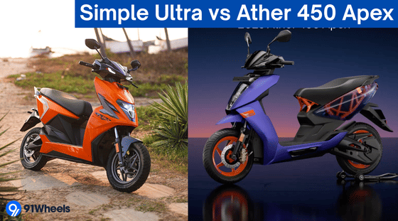 Simple Ultra vs Ather 450 Apex - Battle Of Performance Scooters