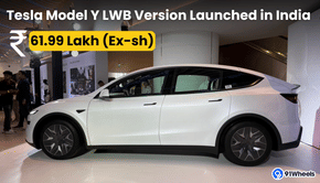 Telsa Model Y LWB Launched in India; Priced at Rs. 61.99 Lakh (Ex-sh): Details Here