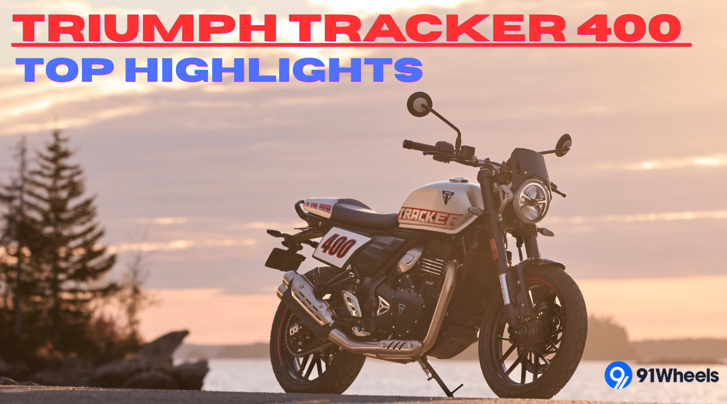 Triumph Tracker 400 Launched At Rs 2.46 Lakh - Top Highlights