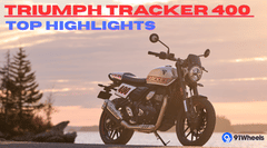 Triumph Tracker 400 Launched At Rs 2.46 Lakh - Top Highlights