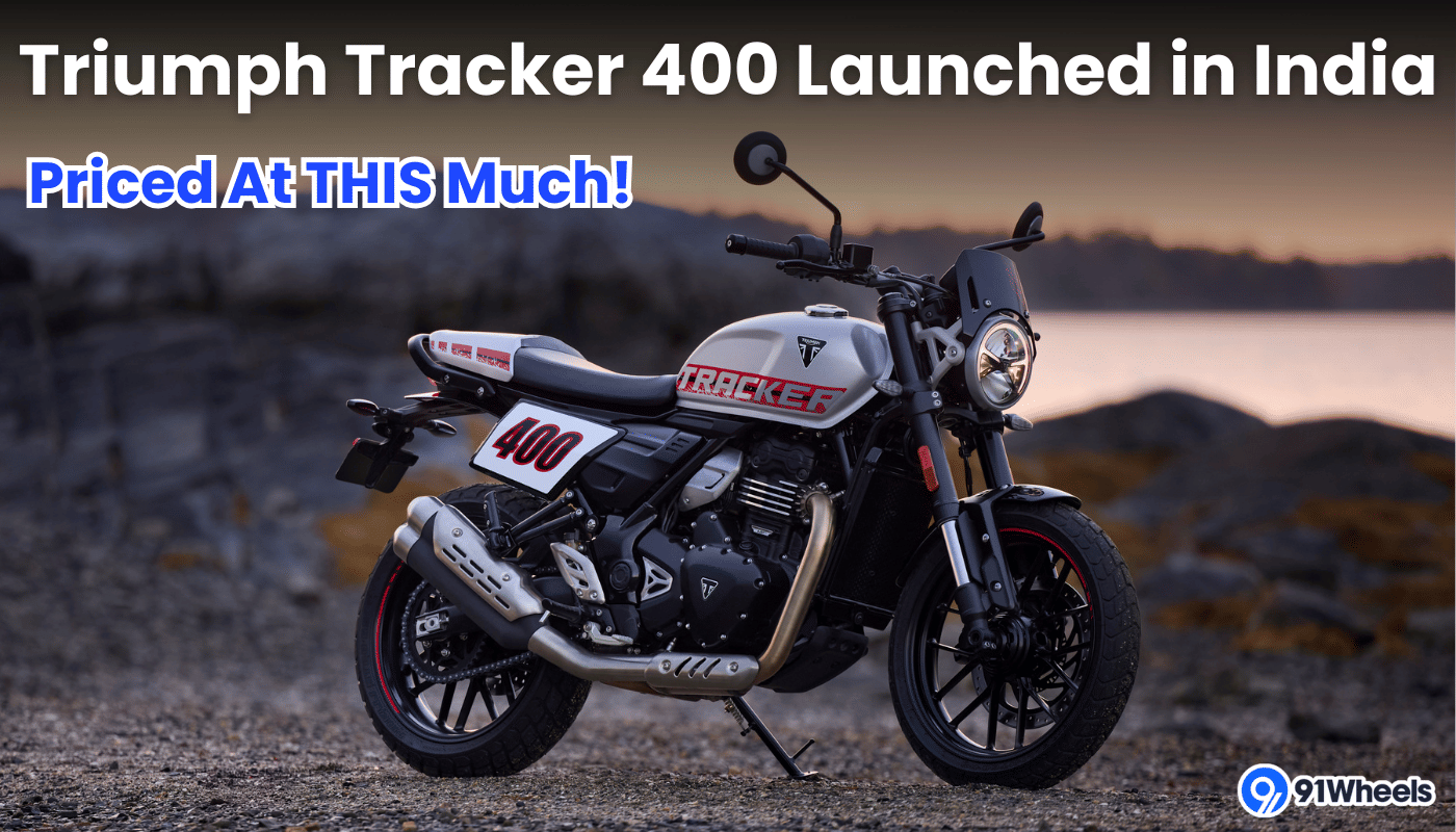Triumph Tracker 400 Launched in India; Priced At 2.46 Lakh (Ex-sh)