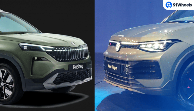 Skoda Kushaq Vs Taigun Facelift