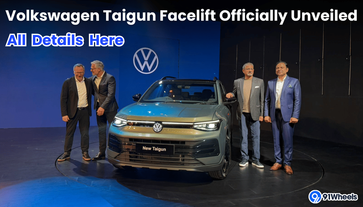 Volkswagen Taigun Facelift Officially Unveiled: Details Inside