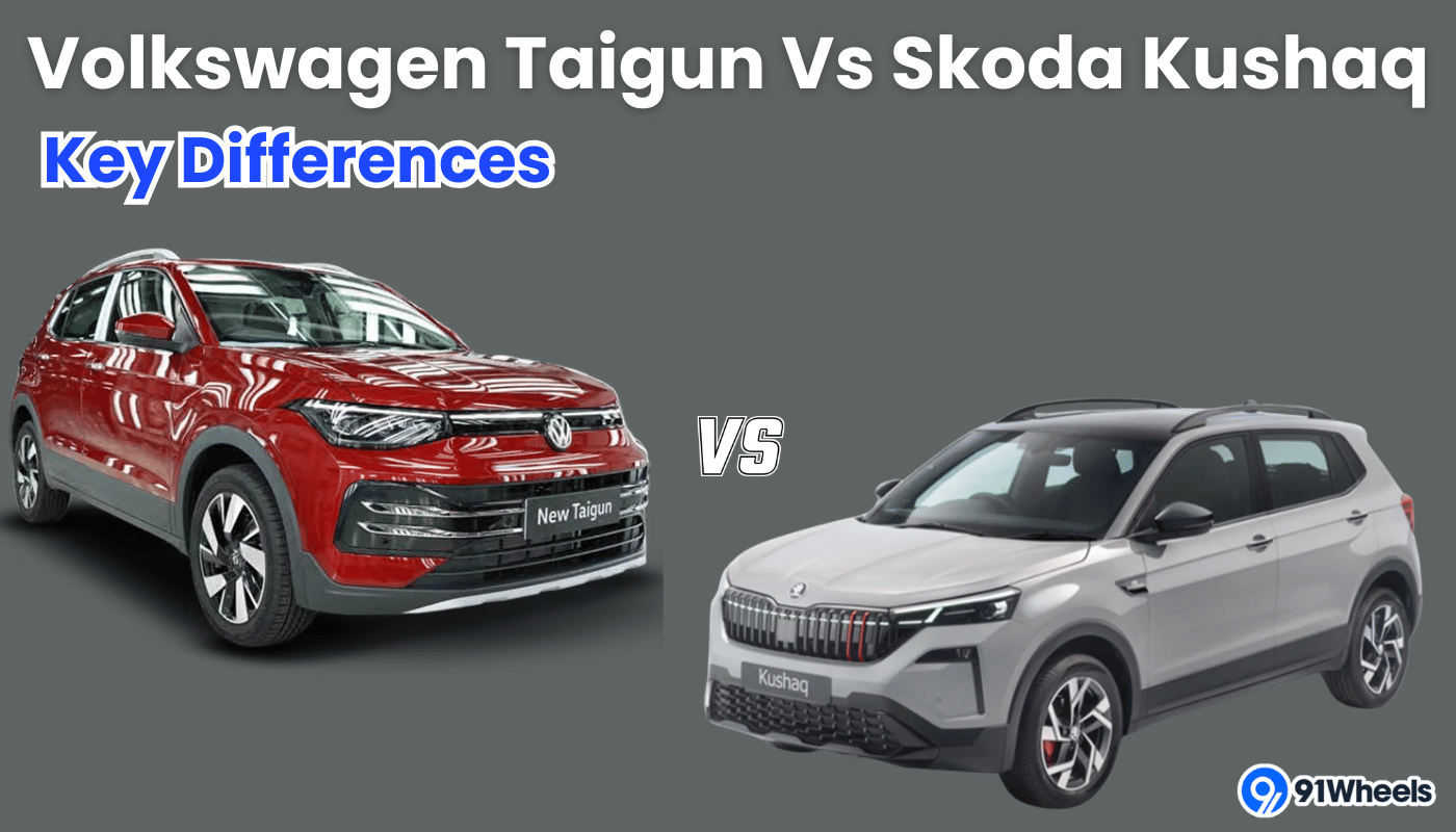 VW Taigun Facelift Vs New Kushaq Key Differences: Details Inside